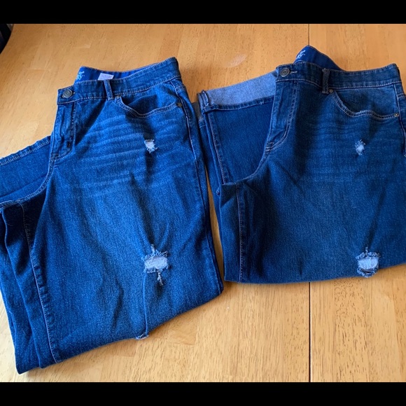 terra and sky boyfriend jeans